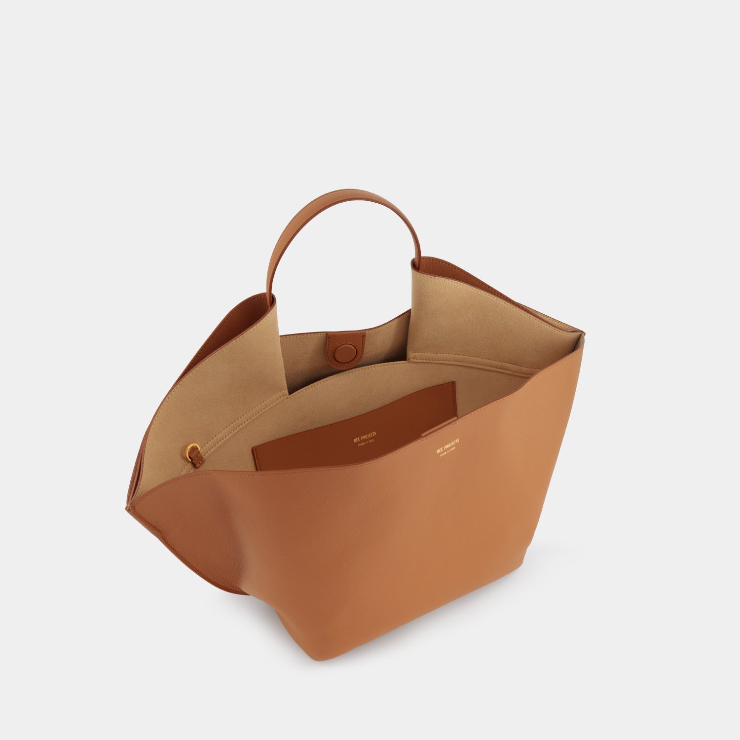 ANN TOTE MEDIUM - SOFT CALF - CARAMEL