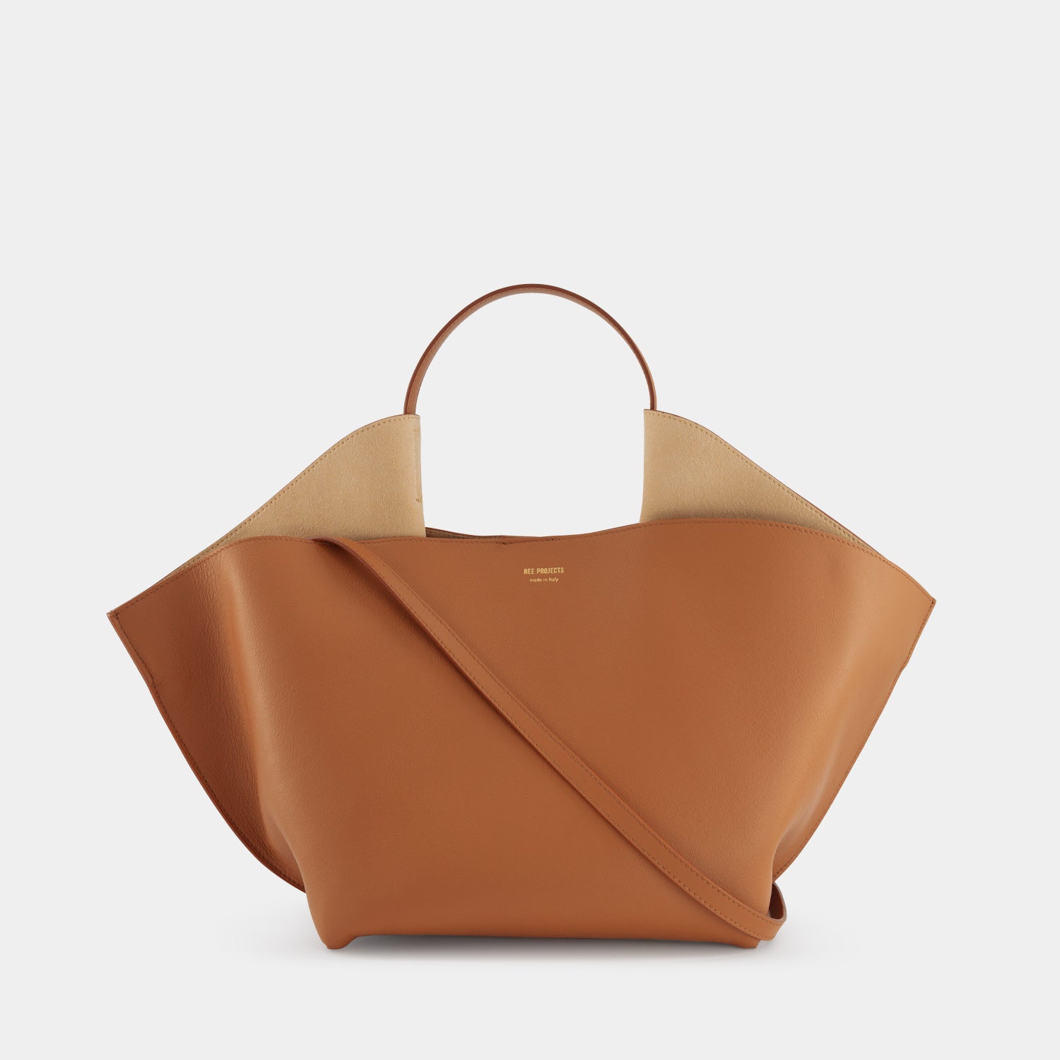 ANN TOTE MEDIUM - SOFT CALF - CARAMEL