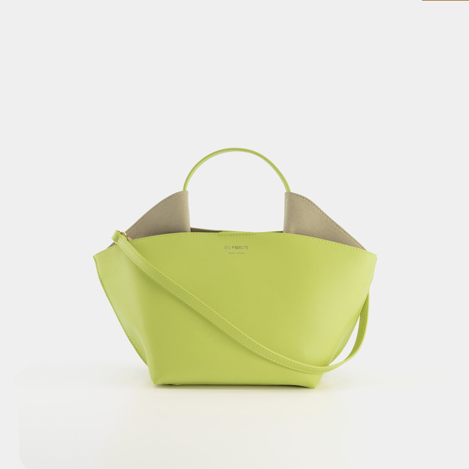 Ann Tote Mini - Soft Calf - Lime