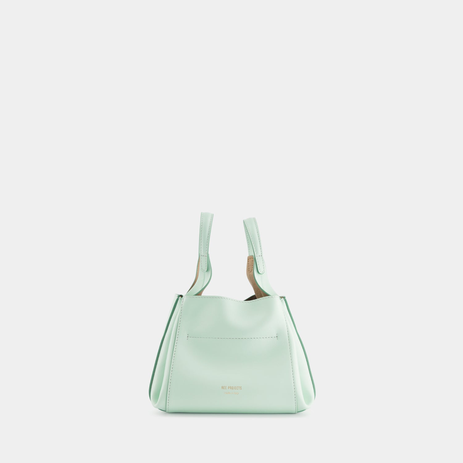 BUCKET AVY SMALL - SOFT CALF - SHEER MINT