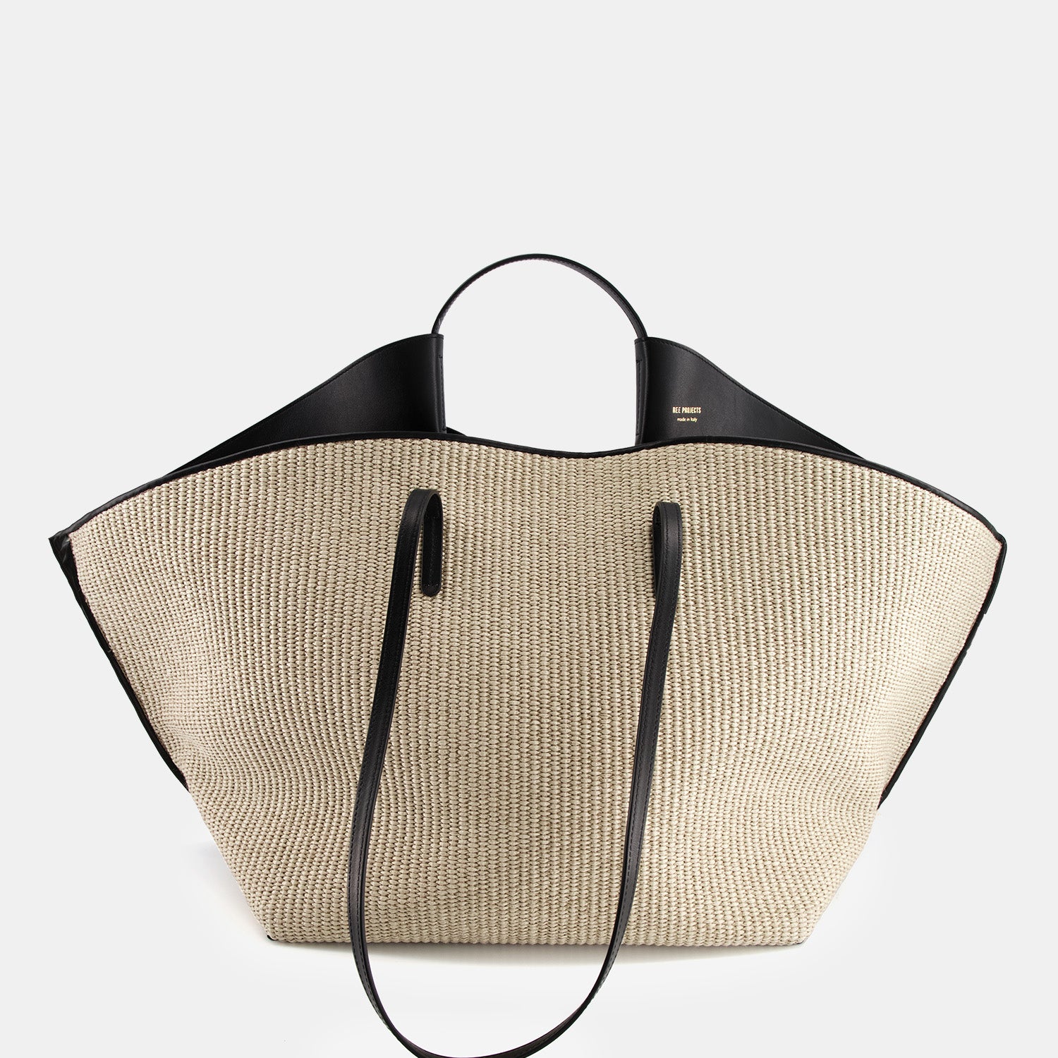 ANN TOTE LARGE - RAFFIA