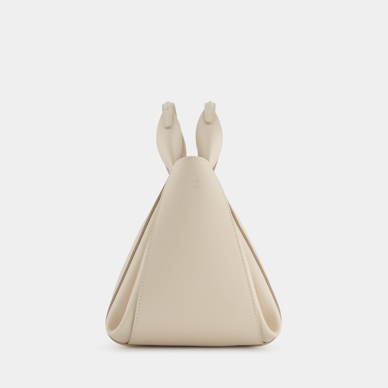 REE PROJECTS Avy Medium Beige Soft Calf Italian Leather Top-Handle Shoulder Cross Body Bag Spacious Everyday