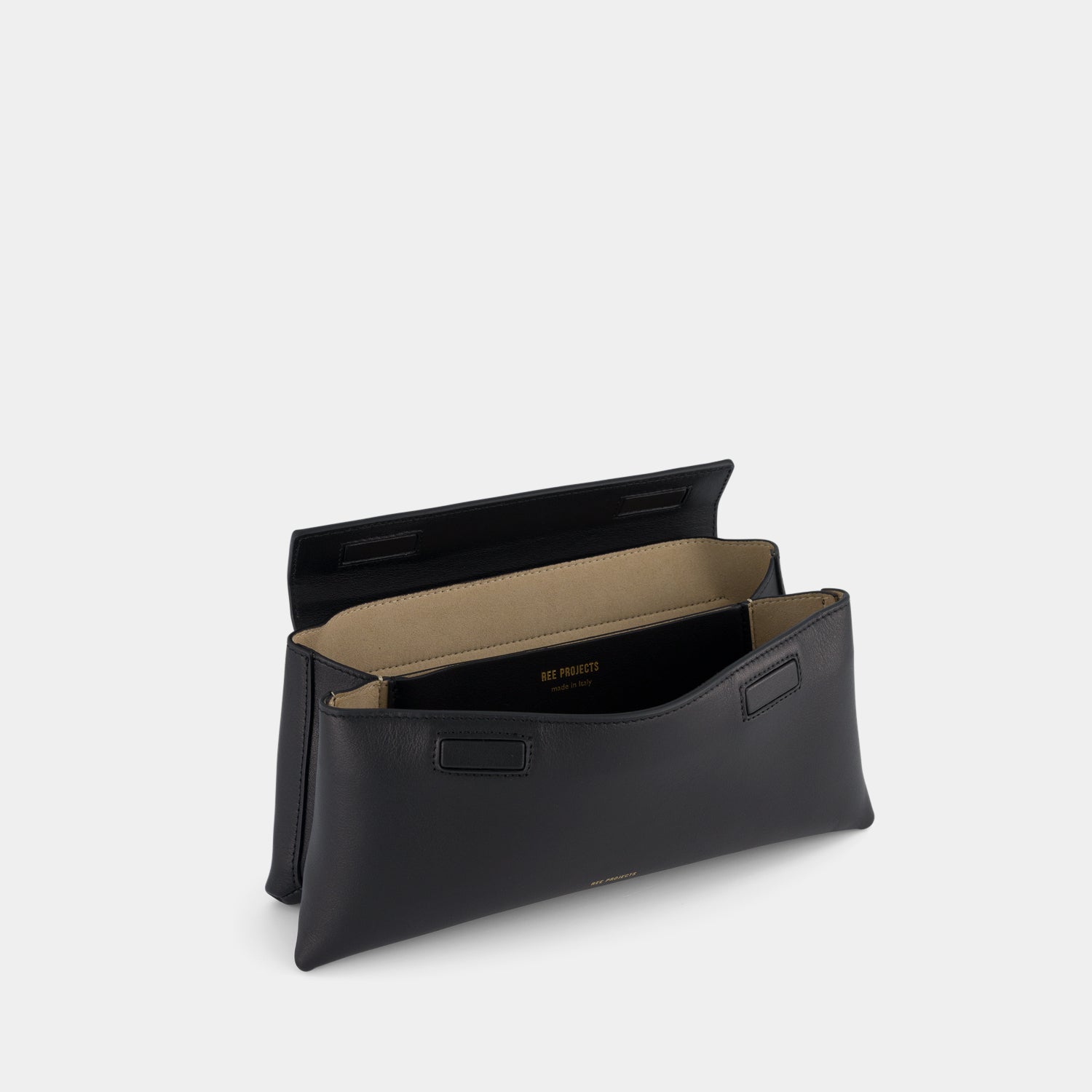ELIEZE CLUTCH - SOFT CALF - BLACK