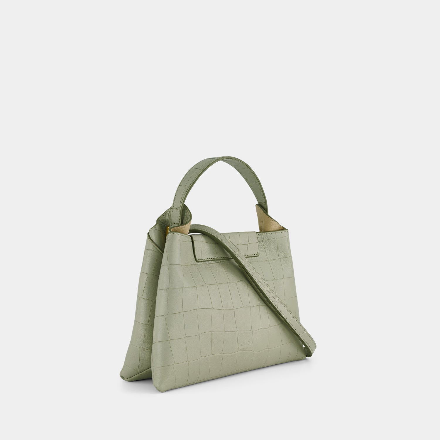 ELIEZE MINI - SOFT CROC - SAGE