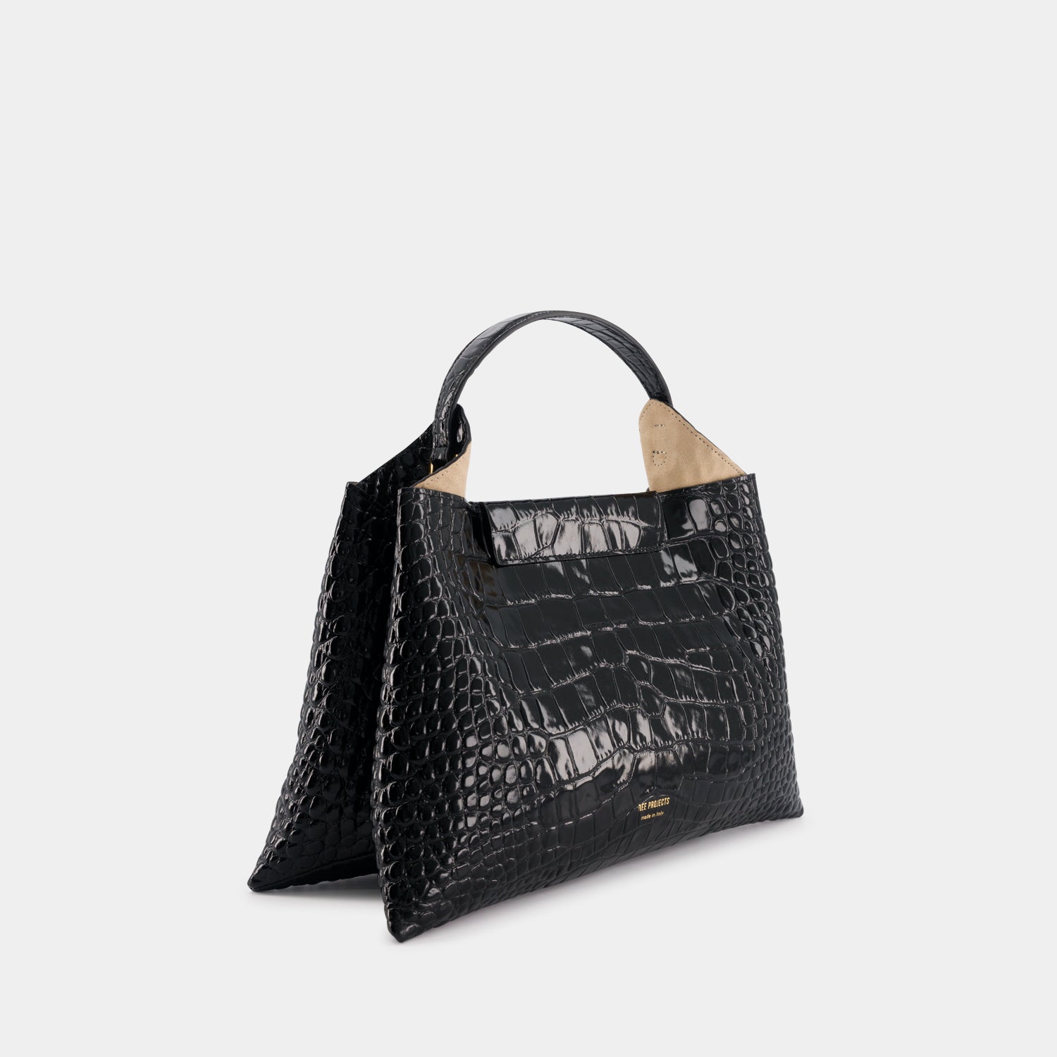ELIEZE MEDIUM - CROC - BLACK
