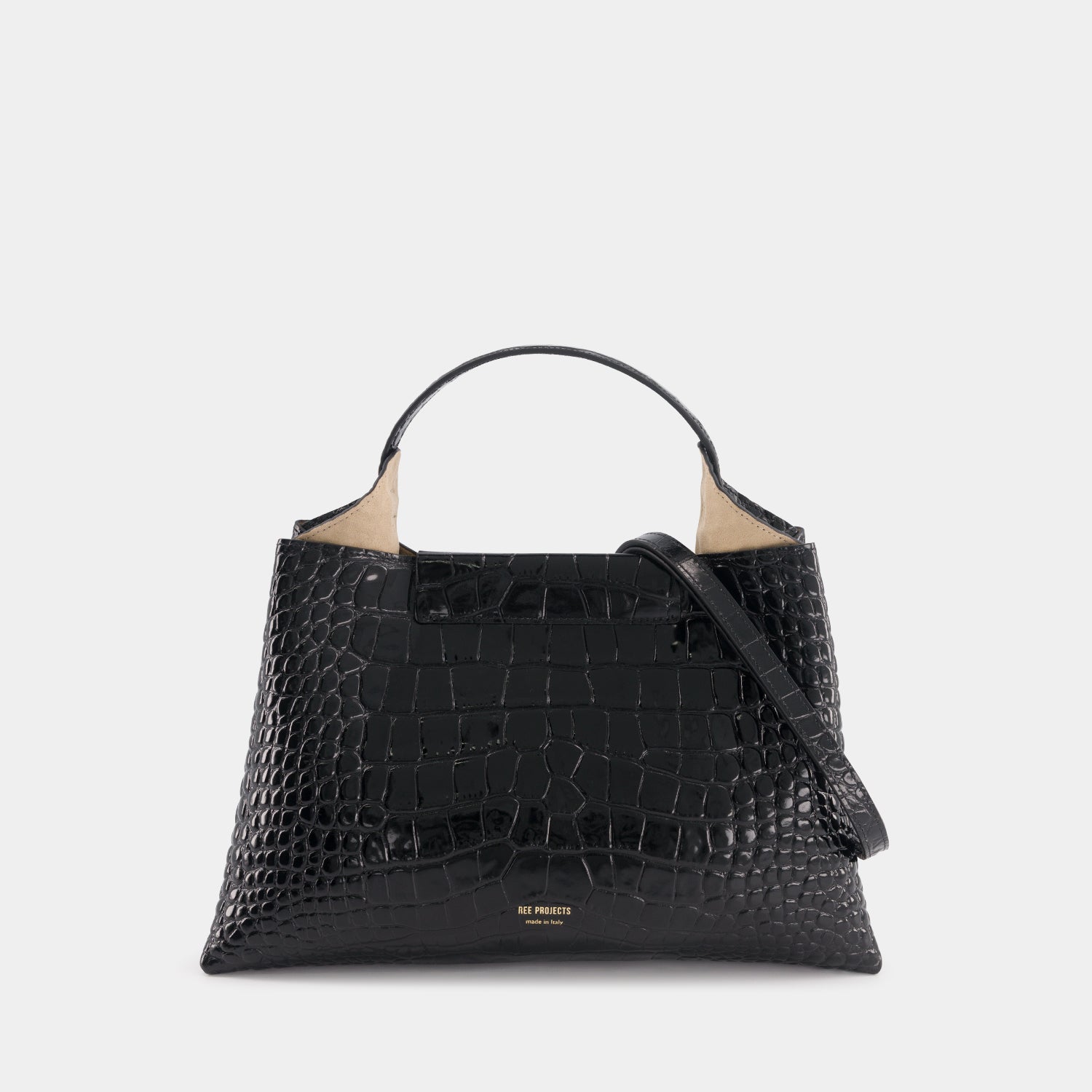 ELIEZE MEDIUM - CROC - BLACK