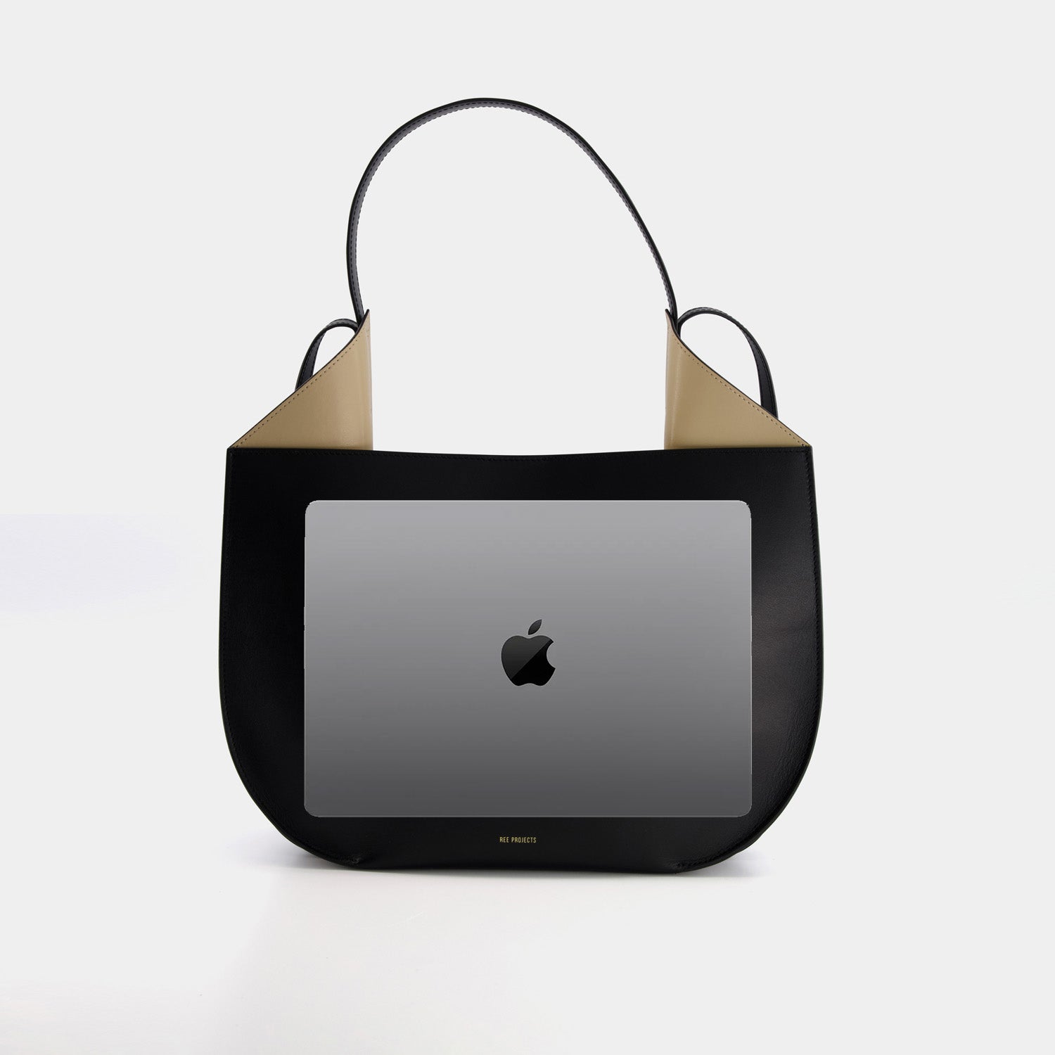 HELENE HOBO - PEBBLE GRAIN - BLACK