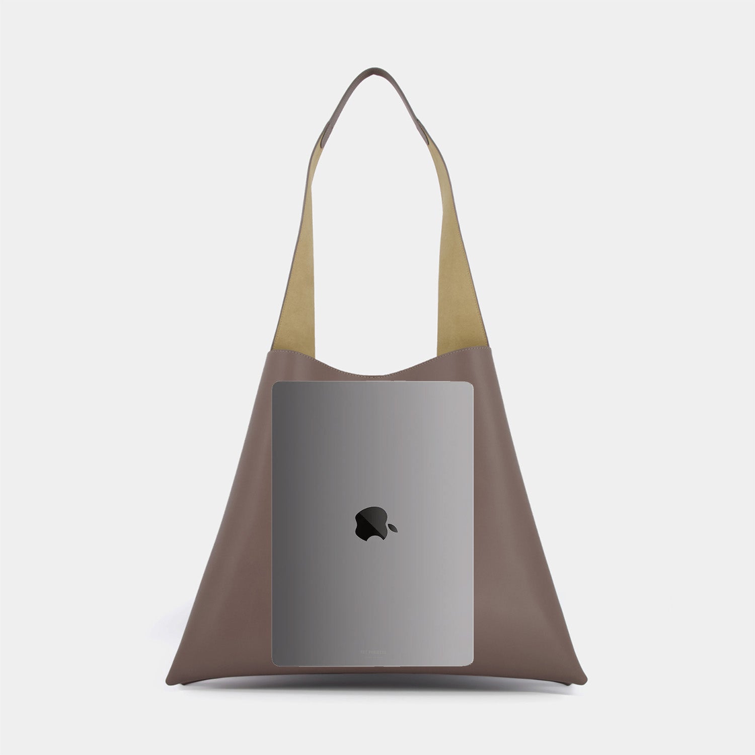 TOTE NESSA - SOFT CALF - ASH BROWN II