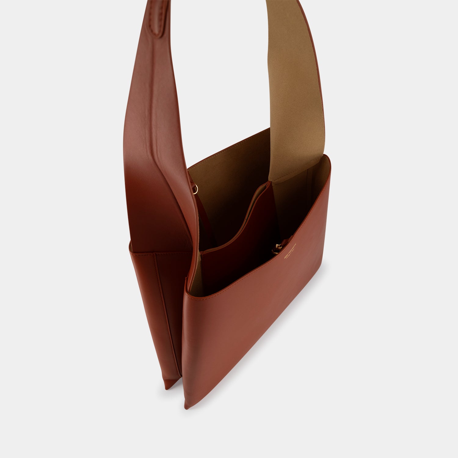 TOTE NESSA - SOFT CALF - COGNAC