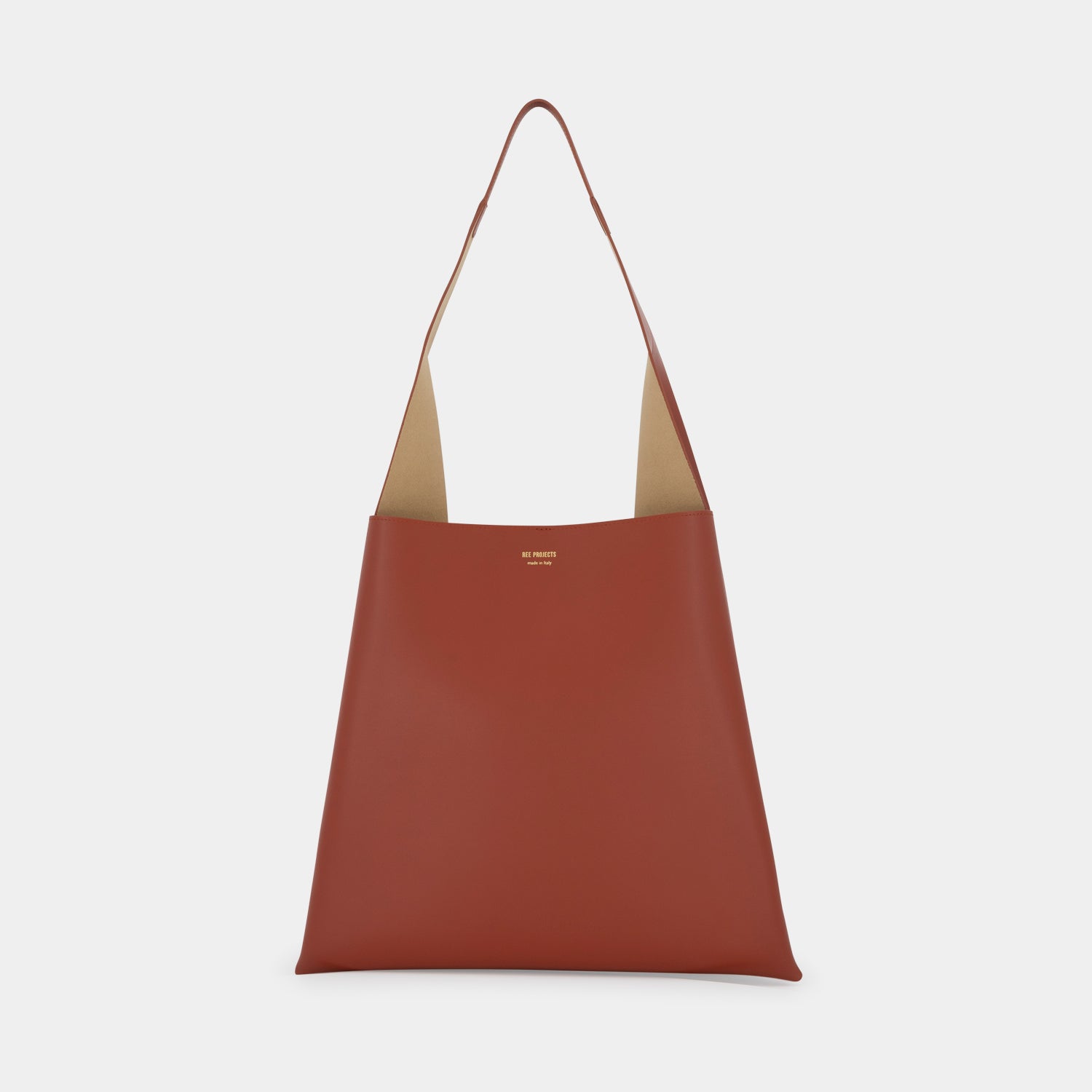 TOTE NESSA - SOFT CALF - COGNAC