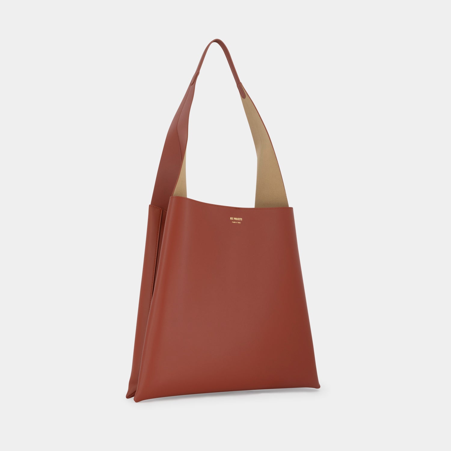 TOTE NESSA - SOFT CALF - COGNAC