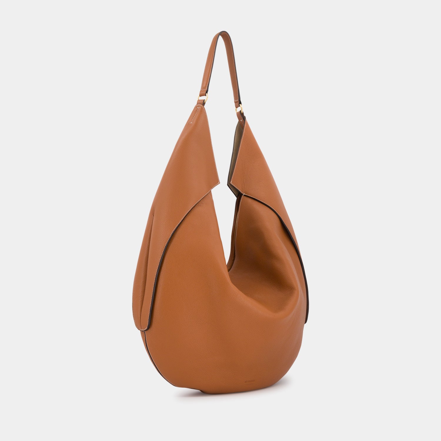 RIVA HOBO - PEBBLE GRAIN - CARAMEL