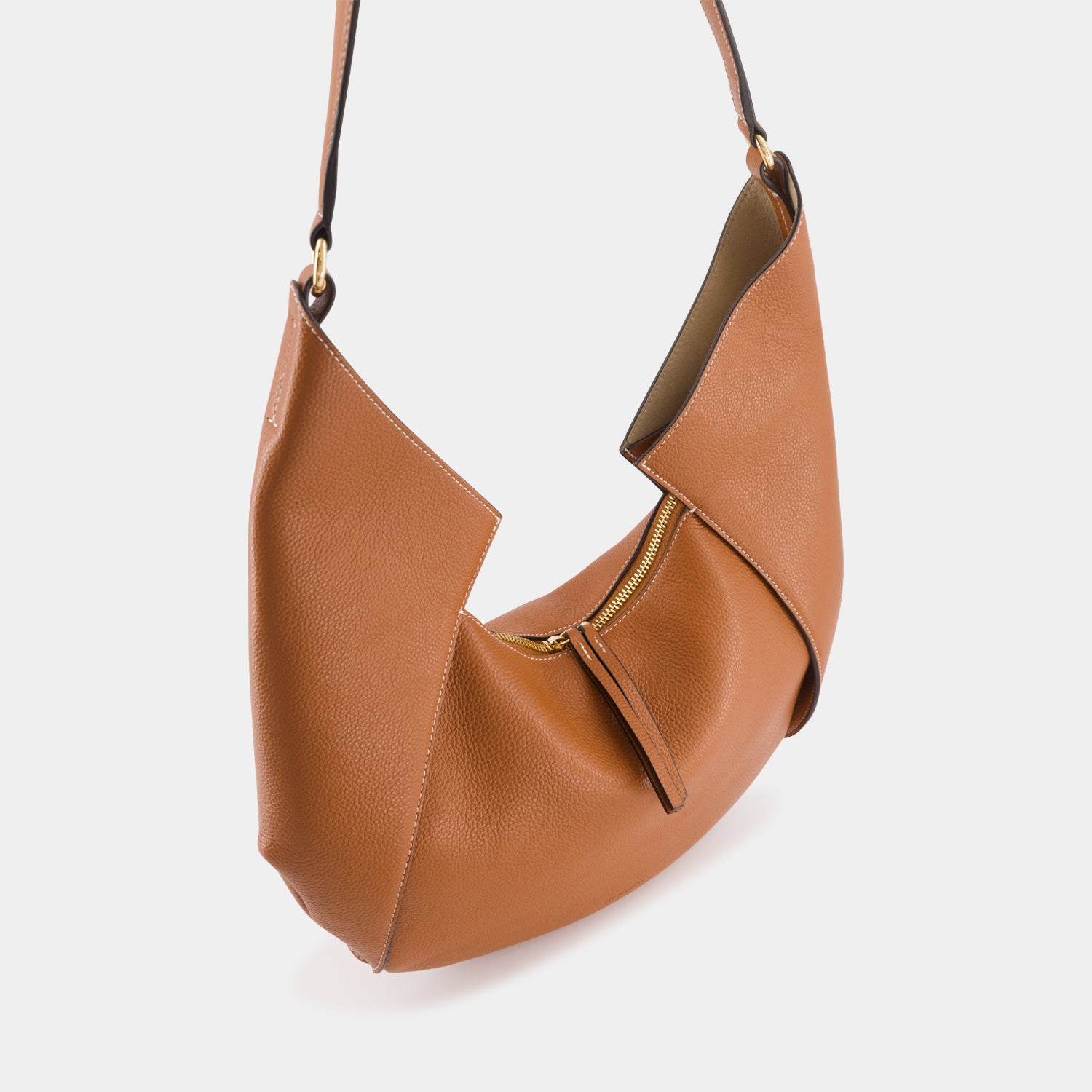 RIVA LARGE - PEBBLE GRAIN - CARAMEL