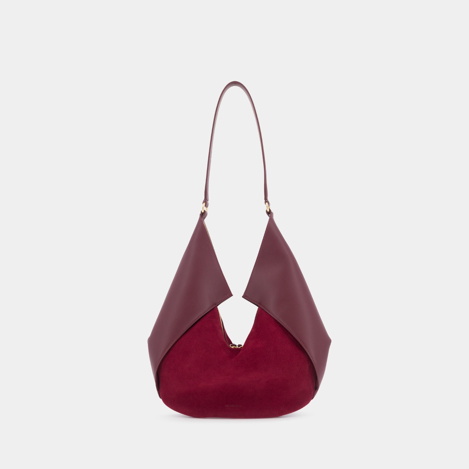 RIVA LARGE - SUEDE SOFT CALF - MAROON