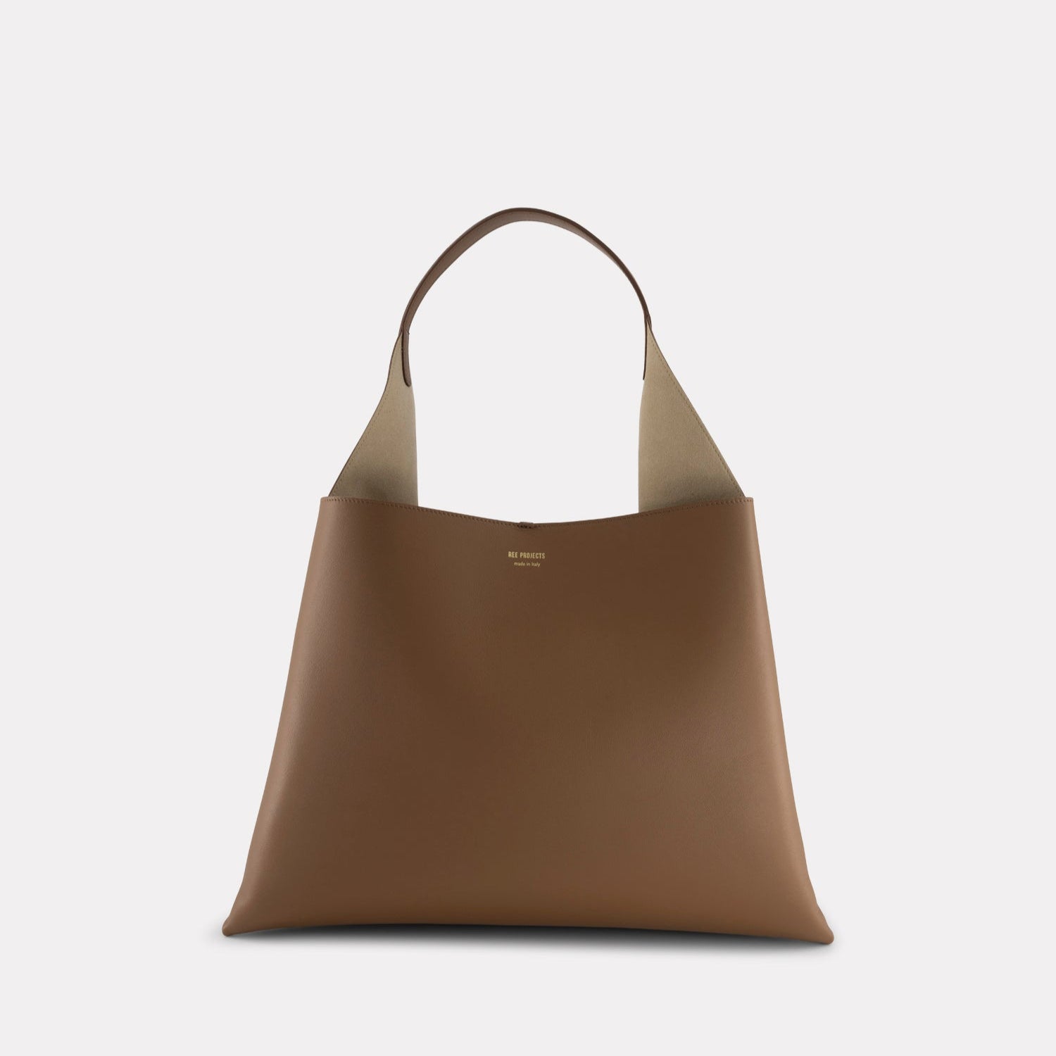TOTE CLARE LARGE - SOFT CALF - CARAMEL