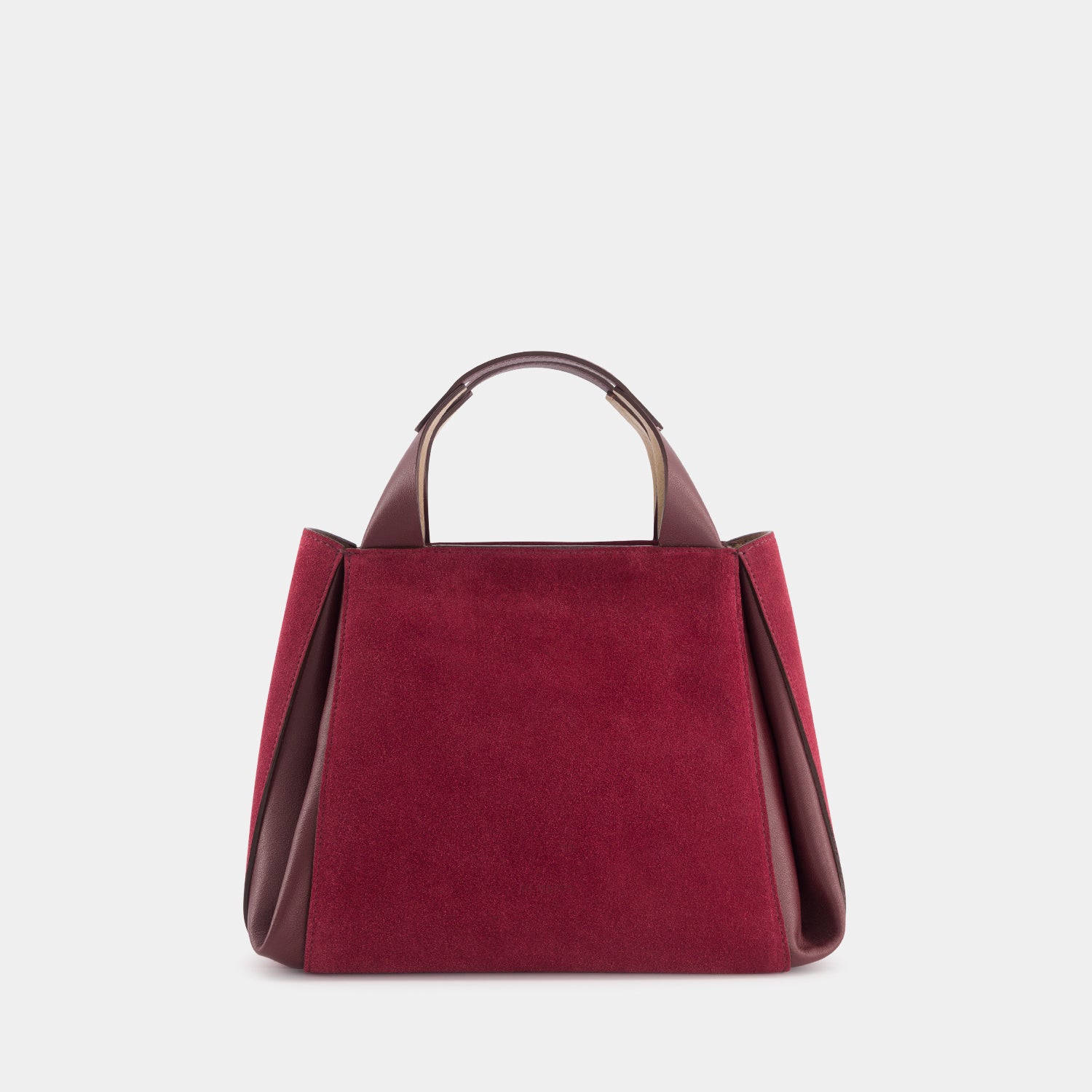 AVY MEDIUM - SUEDE SOFT CALF - MAROON