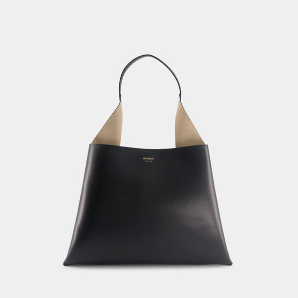 美品✨ REE PROJECTS 2way ショルダーバッグ ブラック レザー レザーショルダーバッグ（2WAY）／ブラック | gr.