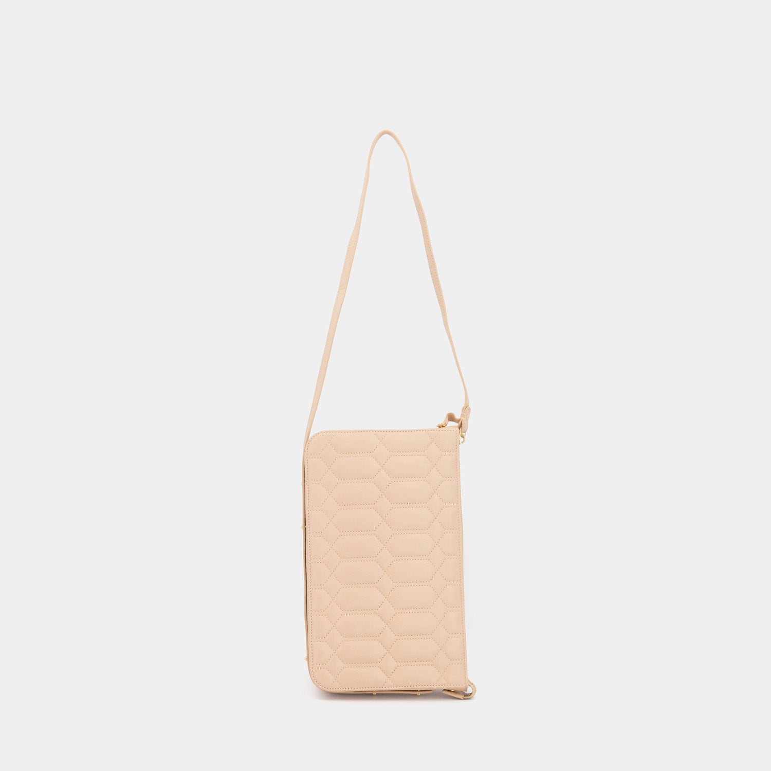 DO CLUTCH QUILTED - NUDE