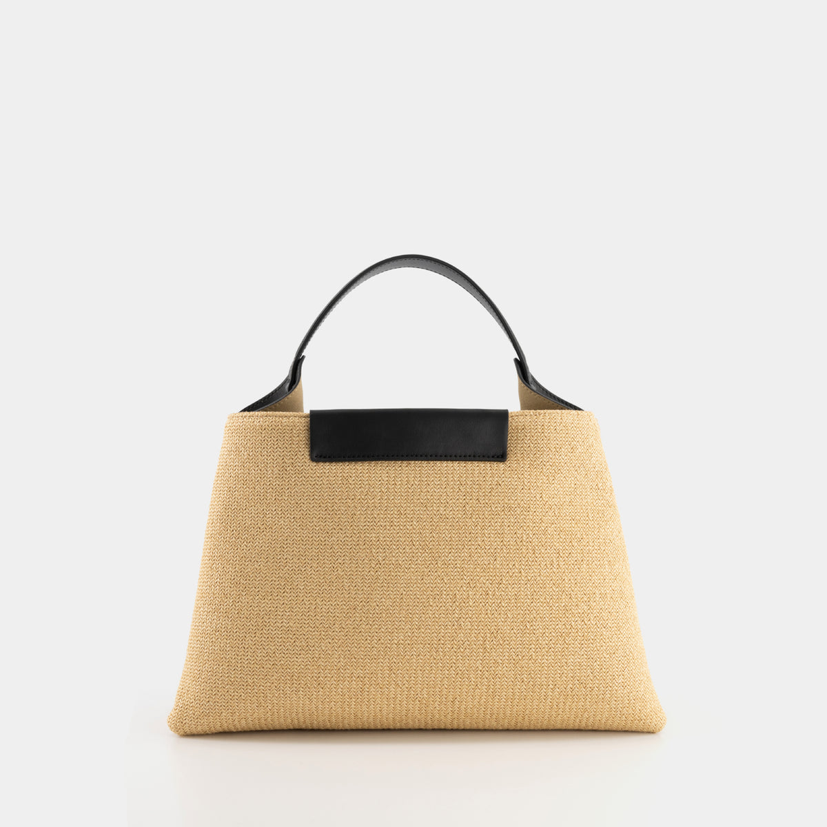 ELIEZE MEDIUM - SOFT CALF - RAFFIA