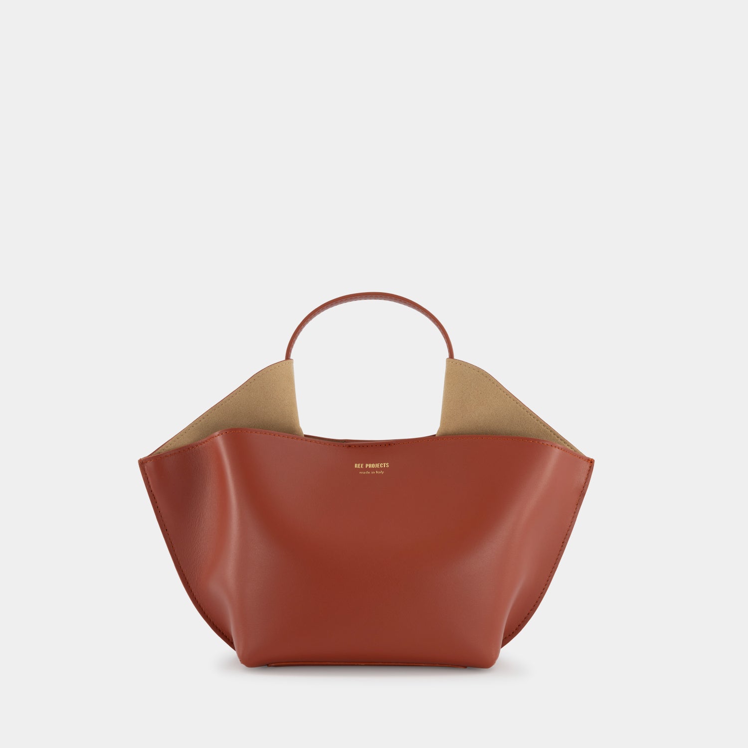 ANN TOTE MINI - SOFT CALF - COGNAC