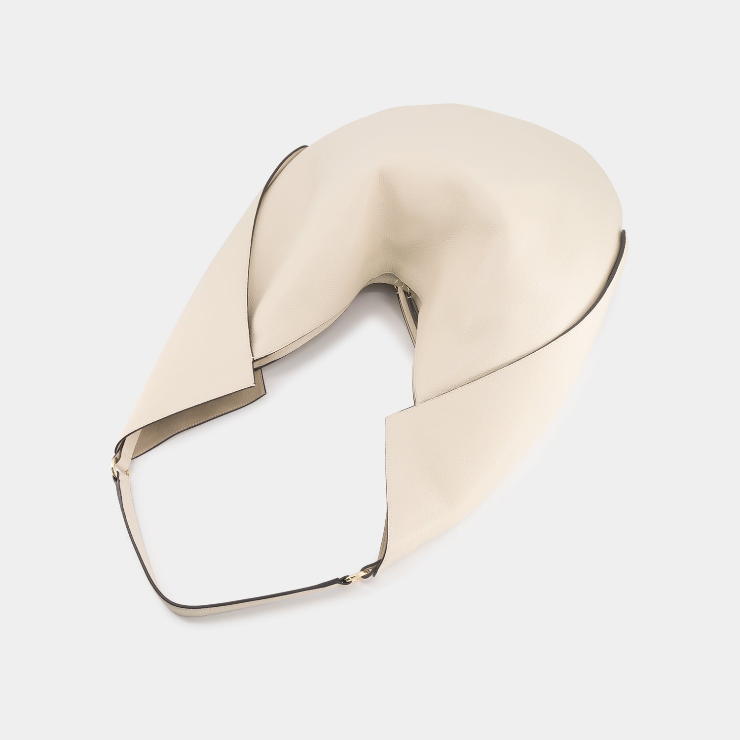 RIVA HOBO - PEBBLE GRAIN - BEIGE