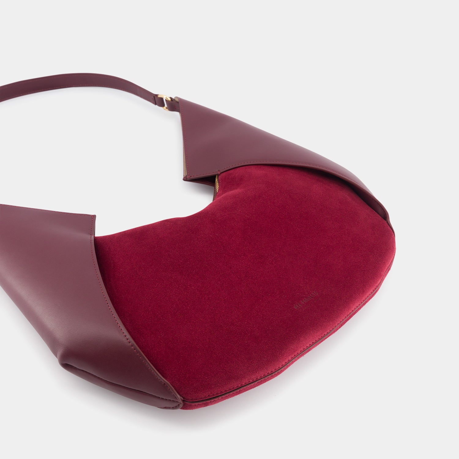 RIVA LARGE - SUEDE SOFT CALF - MAROON