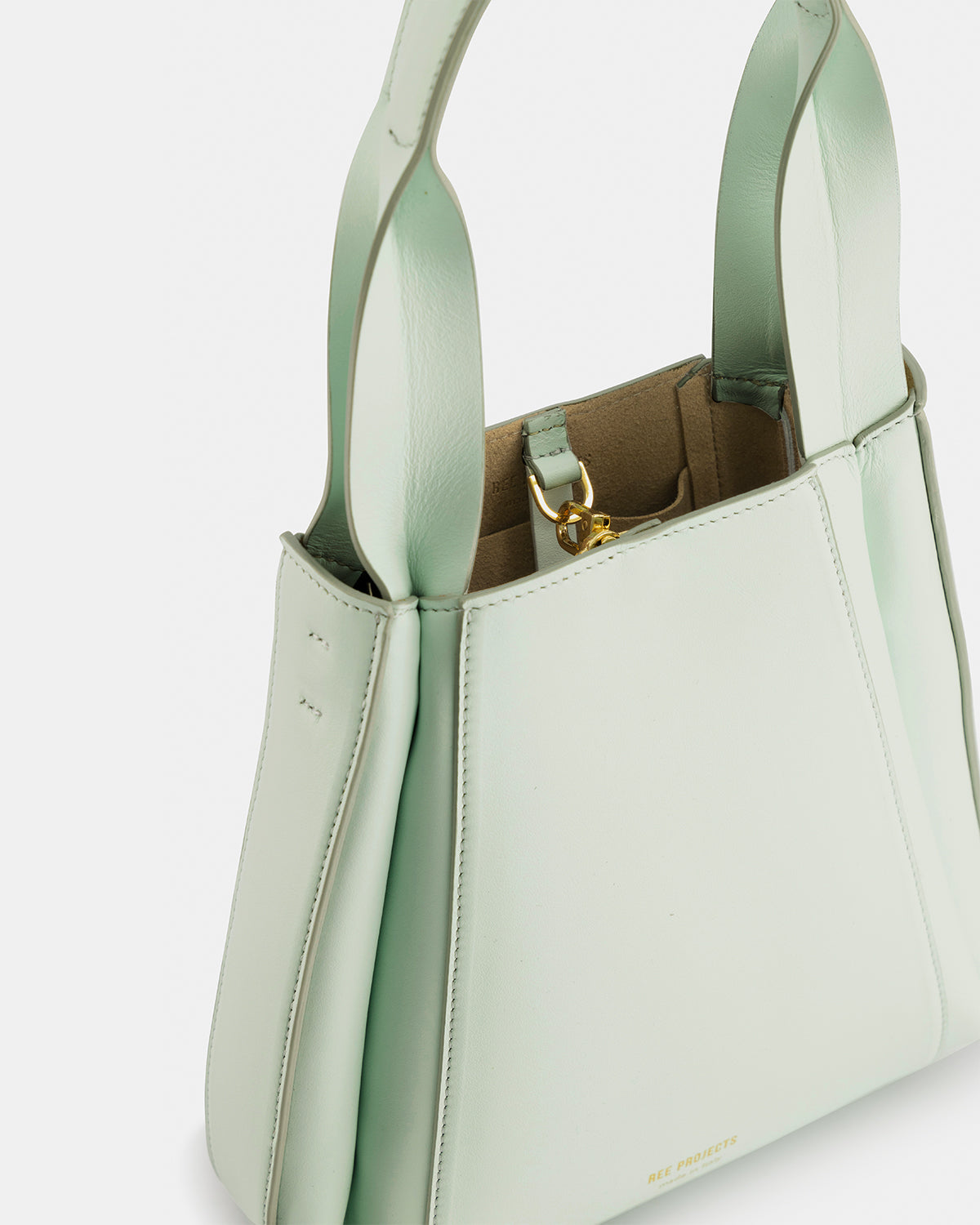 TOTE AVY MINI - SOFT CALF - SHEER MINT
