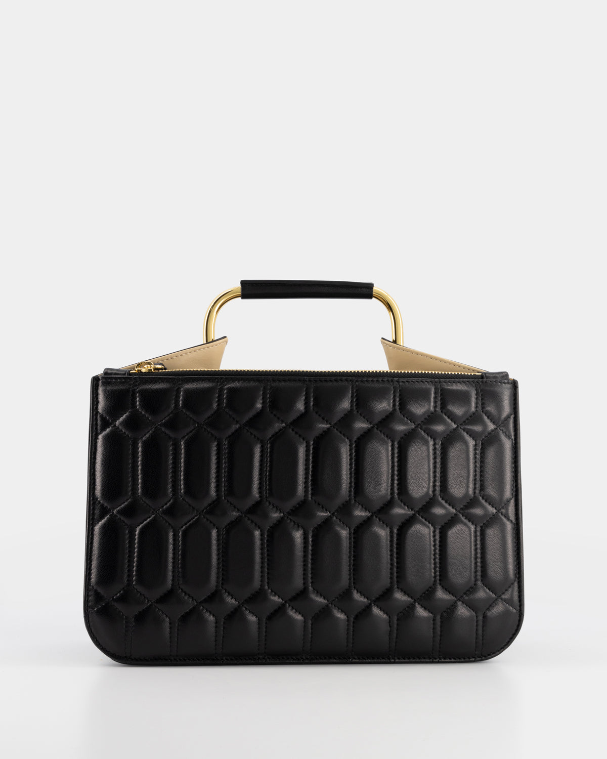 TESS - QUILTED NAPPA - BLACK
