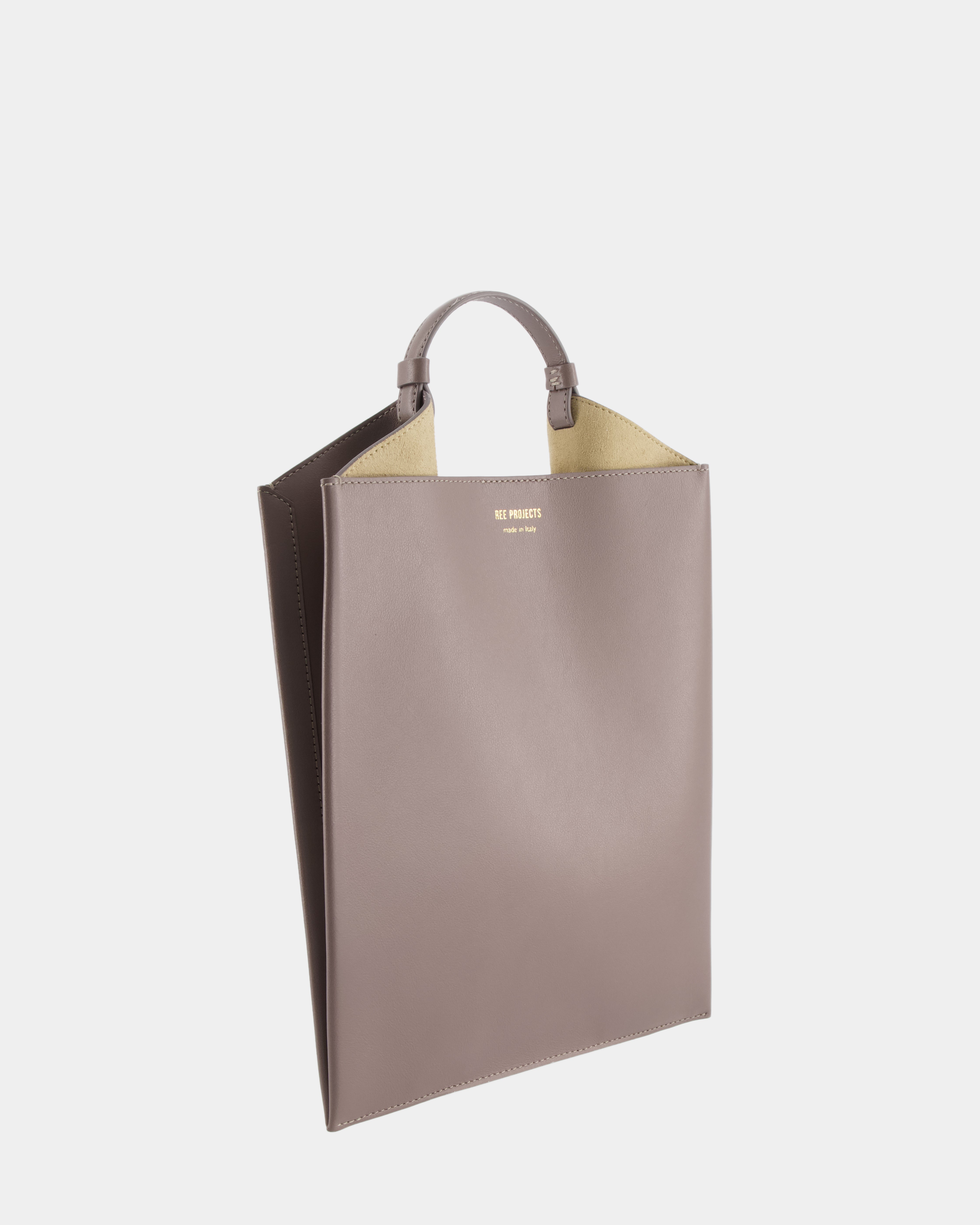 TOTE LENE MINI - SOFT CALF - ASH BROWN