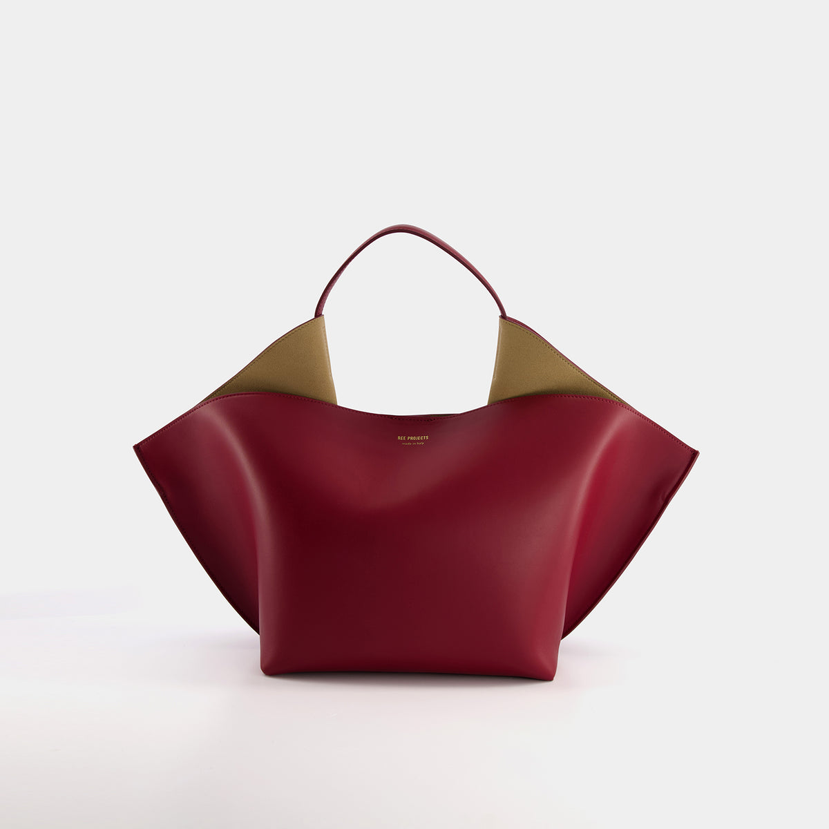 ANN TOTE MEDIUM - SOFT CALF -  PLUM