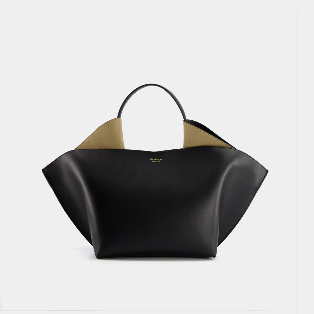ANN TOTE MEDIUM - SOFT CALF - BLACK