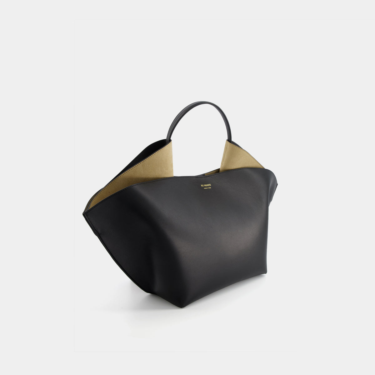 ANN TOTE MEDIUM - SOFT CALF - BLACK