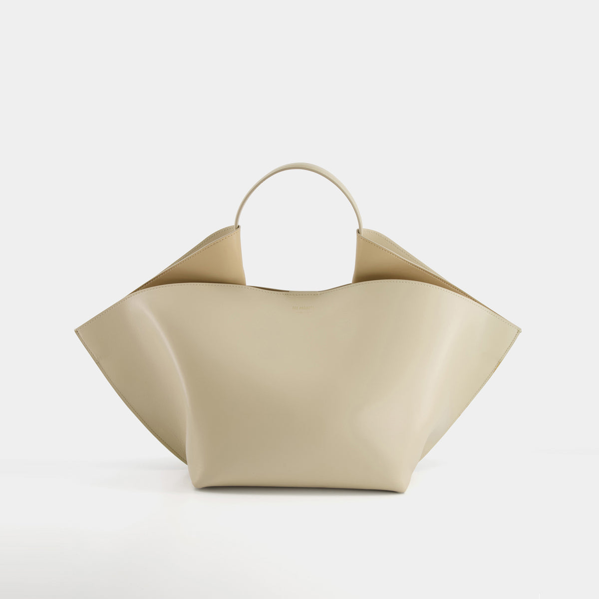 ANN TOTE MEDIUM - SOFT CALF - CHALK