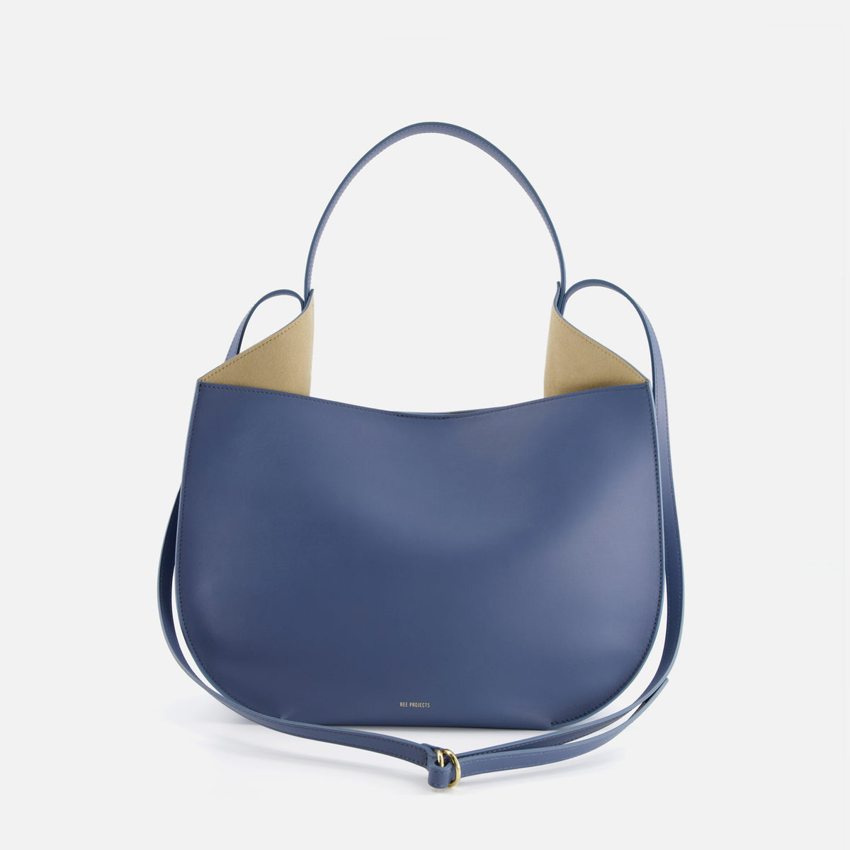 HELENE HOBO - SOFT CALF - BLUE NOTE