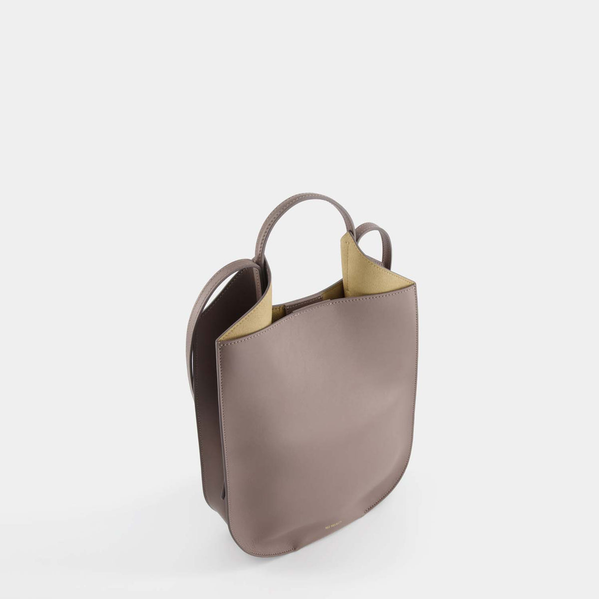 HELENE HOBO - SOFT CALF - ASH BROWN - ree-projects