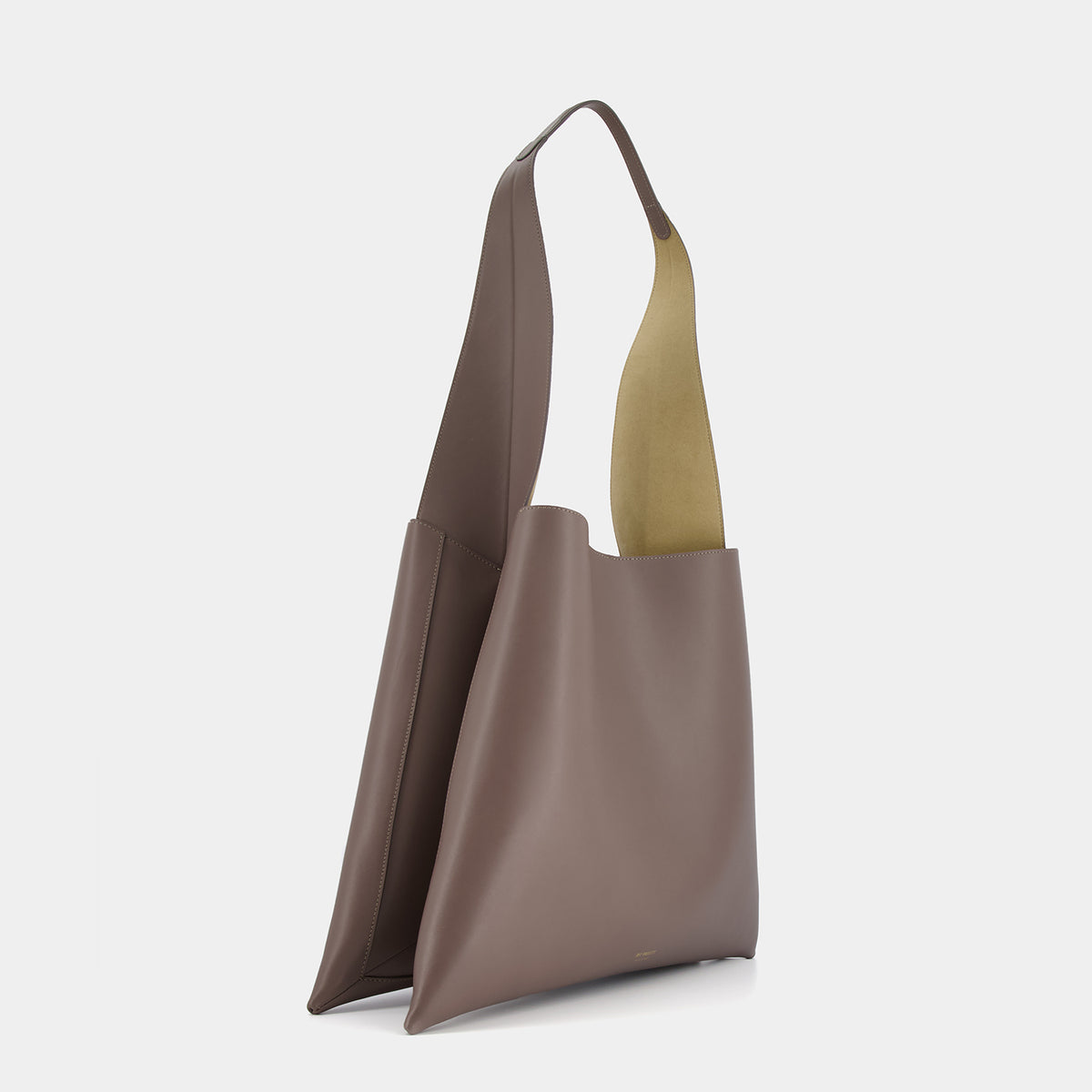 Leather Shopper bag - tote bag for ladies in black or brown. Soft